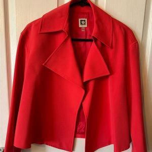 Anne Klein Cardigan Blazer